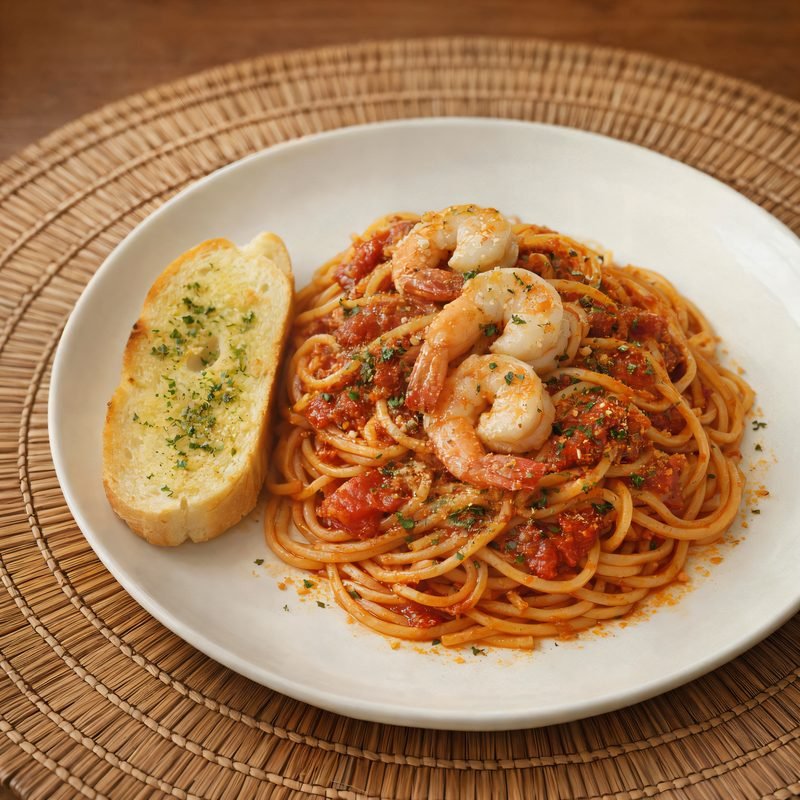 Shrimp Marinara Pasta